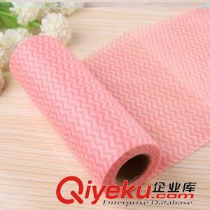 萌尚特價爆款 環(huán)保可撕式點(diǎn)斷卷狀無紡布抹布洗碗布家居百潔布不沾油抹布擦拭布原始圖片2