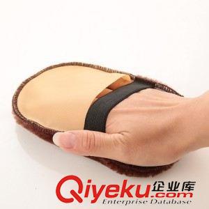 萌尚生活用品 羊毛擦鞋手套 多功能拋光上光擦鞋布毛絨 皮衣皮包皮鞋擦布原始圖片2