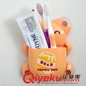 萌尚生活用品 創(chuàng)意卡通小鳥(niǎo)牙刷架 韓國(guó)浴室強(qiáng)力吸盤(pán)牙膏牙刷收納牙具座