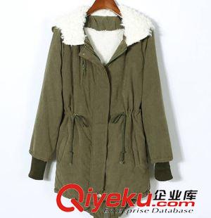 爆款棉衣系列 廠家直銷 冬裝新款韓版加厚羊羔絨燕尾中長款棉衣棉服 優(yōu)質(zhì)原始圖片3
