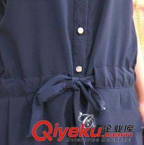 6月下旬新款 爆2014新款女裝 海軍風(fēng) 藍(lán)色連體短褲原始圖片3