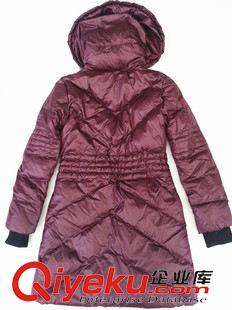 冬裝 2014新款羽絨服品牌原單zp  女長款羽絨服cdj廠家直銷清倉原始圖片3