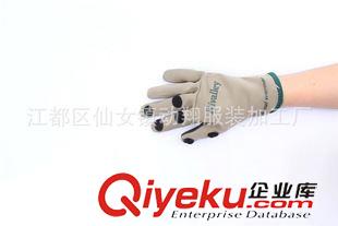 护手 厂家直销  DXS-8  军绿三翻指钓鱼手套   护手护具 质量保证