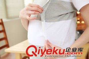 哺乳裝/月子服 孕婦裝條紋休閑裙夏季寬松哺乳裙時(shí)尚大碼連衣裙喂奶外出