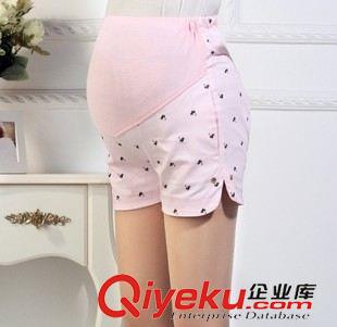 孕婦短褲 時尚孕婦夏裝 孕婦托腹短褲 孕婦褲 2014新款孕婦短褲批發原始圖片3