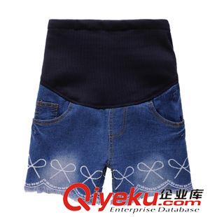 孕婦牛仔褲 孕婦裝牛仔褲批發 韓版春季新款鉛筆褲 高彈力牛仔長褲