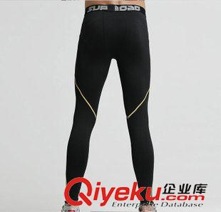 男長褲 現(xiàn)貨供應(yīng)批發(fā)秋冬保暖排汗男運(yùn)動(dòng)緊身褲氨綸跑步長褲 S4MC1401