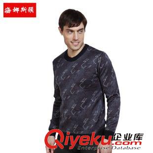 男士保暖內(nèi)衣 秋冬新品上市 海娜斯頓 加厚加絨 8995A超值男士保暖上裝原始圖片2