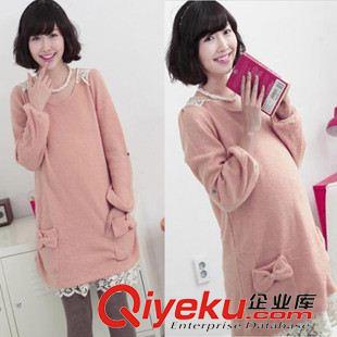 孕婦春秋連衣裙 春秋新品孕婦裝 時尚韓版拼色淑女孕婦哺乳裙 長袖兩用連衣裙tj