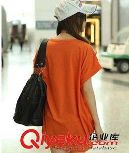 孕婦短袖T恤 一件代發(fā)韓版女裝夏裝 大碼卡通女裝 胖MM兔子貼布短袖孕婦裝T恤原始圖片3
