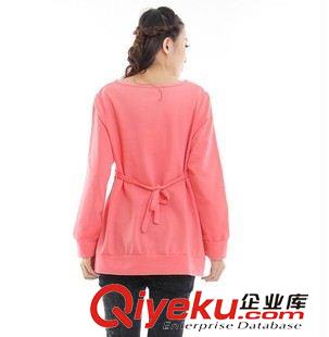 孕婦衛(wèi)衣 外套 春秋季新品孕婦裝 時尚韓版可愛小熊孕婦上衣 長袖孕婦衛(wèi)衣外套原始圖片3