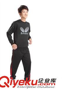 Butterfly蝴蝶運(yùn)動(dòng)服 新款乒乓球運(yùn)動(dòng)服 棉料套裝原始圖片3
