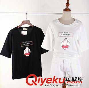 4月下旬新款 原宿卡通大白變身丸子 萌萌噠純棉短袖T恤衫班服情侶裝原始圖片2