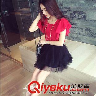 6月上旬新款 現(xiàn)貨夏裝新款女裝  歐美個性字母涂鴉寬松圓領(lǐng)套頭百搭T恤女