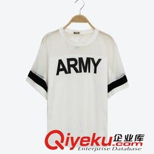 主推三【T恤系列】 現(xiàn)貨批發(fā) 2015夏季新款女裝西瓜印花寬松圓領(lǐng)短袖T恤 女