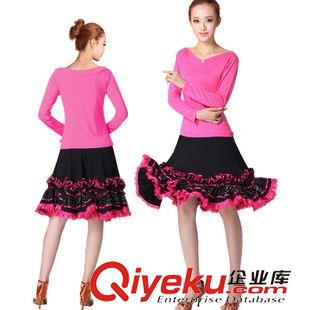 長袖舞蹈服 刻紛 云裳戀衣廣場舞服裝舞蹈服女 新款拉丁舞長袖裙褲套裝表演服