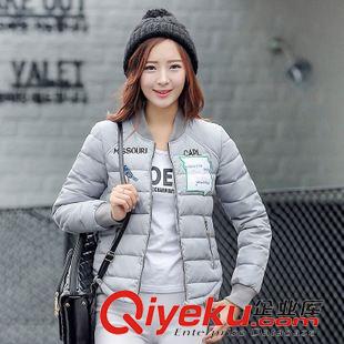 冬裝 {dy}季 秋冬棒球棉服女短款繡花圖案機(jī)車(chē)運(yùn)動(dòng)休閑輕羽絨棉服女潮原始圖片3