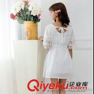 夏季新品7月09 2015春夏新款女裝中長(zhǎng)款韓版棉麻連衣裙氣質(zhì)荷葉裙修身裙