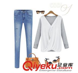 夏季新品7月03 2015春裝新款 歐洲站女裝淑女百搭襯衫913 女式襯衣批發原始圖片2