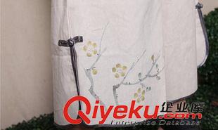 夏季新品7月01 2015春季新品原創文藝棉麻中腰氣質闊腿九分休閑褲女原始圖片3