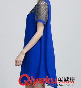 雪紡衫 2015夏裝新款胖MM加大碼女裝歐美寬松顯瘦雪紡連衣裙實拍現貨直售原始圖片3