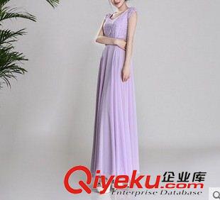 爆款專區(qū) 徐市服飾春夏長裙連衣裙氣質(zhì)修身顯瘦雪紡拼接蕾絲大擺簡約裙子原始圖片2