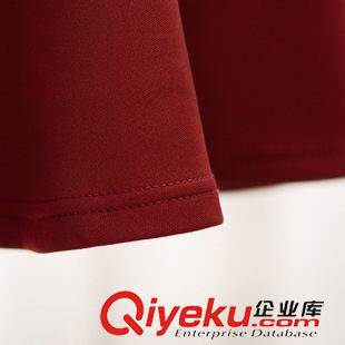 早秋8月新品 實(shí)拍2015短裙子秋冬韓版新款純色混紡包臀高腰半身裙百褶裙好質(zhì)量原始圖片3