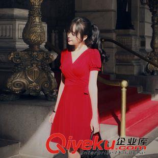連衣裙 韓國代購2015春季新款田園風(fēng)碎花蕾絲花邊背心無袖連衣裙女裝原單