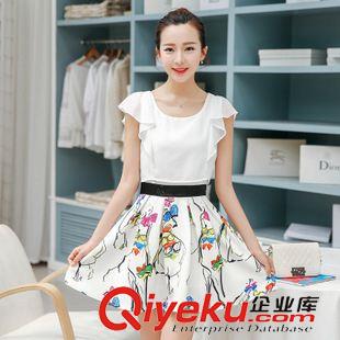 早秋8月新品 實(shí)拍露肩短袖雪紡衫女2015夏裝蕾絲打底衫T恤韓版荷葉邊上衣潮款