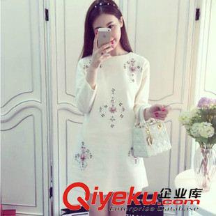 早秋8月新品 實拍2015新款大碼女裝寬松短袖t恤女中長款韓版顯瘦上衣圓領(lǐng)優(yōu)質(zhì)