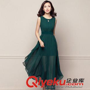 連衣裙 2015時尚小鳥印花連衣裙圓領(lǐng)連身裙簡約修身裙子春裝新款潮款