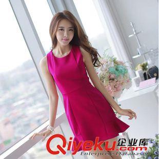 夏季新品7月30 實拍2015夏季韓版收腰顯瘦露肩短袖裙甜美好質(zhì)量碎花棉麻連衣裙女