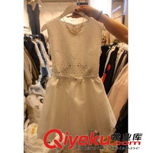 夏季新品7月30 時(shí)尚寬松顯瘦裙子韓國東大門2015夏季韓版復(fù)古水墨印花短袖連衣裙