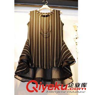 夏季新品7月30 森女系亞麻連衣裙2015夏季新款韓版中長款收腰蝴蝶結(jié)棉麻荷葉邊裙