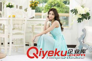 連衣裙 2015夏季新款不規(guī)則沙灘裙燕尾裙前短后長雪紡連衣裙長裙波西米原始圖片2
