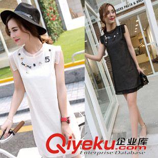 夏季新品7月25 2015夏季歐美大牌套裝女修身碎花雪紡衫上衣條紋包臀連衣裙兩件套