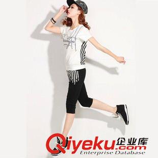 夏季新品7月23 2015夏裝新款女裝時尚休閑套裝女短袖名媛小香風(fēng)韓版套裝實拍現(xiàn)貨