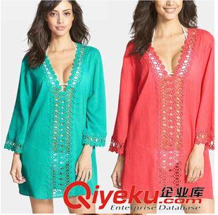 夏季新品7月19 2015夏季 新品款 歐美風(fēng)歐洲站  沙灘裙 清涼雪紡連衣裙廠家直售原始圖片2