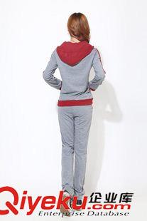 休閑套裝 實(shí)拍運(yùn)動(dòng)套裝女2015秋季新款長(zhǎng)袖長(zhǎng)褲修身韓版女士服套裝潮優(yōu)質(zhì)原始圖片3