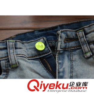 夏季新品7月15 2015夏裝 韓版七分牛仔褲女修身顯瘦小腳7分褲女新品款原始圖片2