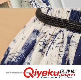 裙套裝 2015夏季新款韓版兩件套半身裙 大擺長裙連衣裙小香風時尚套裝女