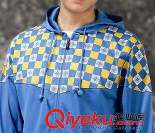運動服 新款1280情侶長袖越奧春秋運動服裝隊服羽毛球網球服湖蘭色