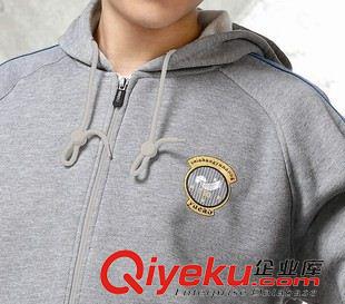 運(yùn)動(dòng)服 新款1283情侶長(zhǎng)袖越奧春秋運(yùn)動(dòng)服裝隊(duì)服羽毛球網(wǎng)球服淺灰色原始圖片2