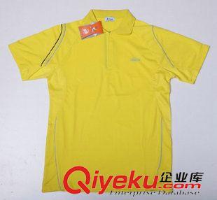 T恤 短褲  長褲 批發(fā)供應(yīng)越奧2038男羽毛球服裝 休閑單衣深蘭色