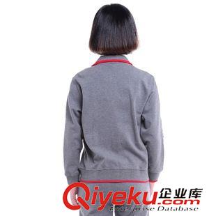 *女中老年二件套 魯美中老年運動服套裝女士跑步兩件套春秋休閑外套翻領開衫送媽媽