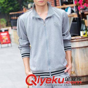 高端男士運(yùn)動(dòng)套裝 contiki男士大碼運(yùn)動(dòng)服修身長(zhǎng)袖衛(wèi)衣休閑運(yùn)動(dòng)套裝2015高端純棉原始圖片2