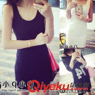 女式小背心 2015春夏小背心 短款露臍瑜伽運動打底