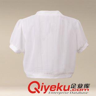 【19元tj】區(qū) 夏季韓版女新款小披肩外搭短袖小開衫百搭雪紡短外套小坎肩原始圖片2
