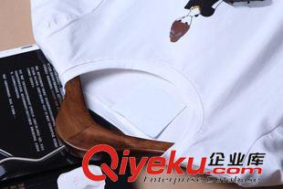 時尚短袖T恤 6159#實拍夏裝新款印花甜美顯瘦圓領短袖手工釘珠T恤原始圖片2