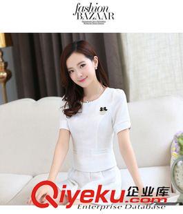時(shí)尚套裝 夏裝新款套裝裙修身小香風(fēng)短袖休閑兩件套棉麻連衣裙原始圖片3